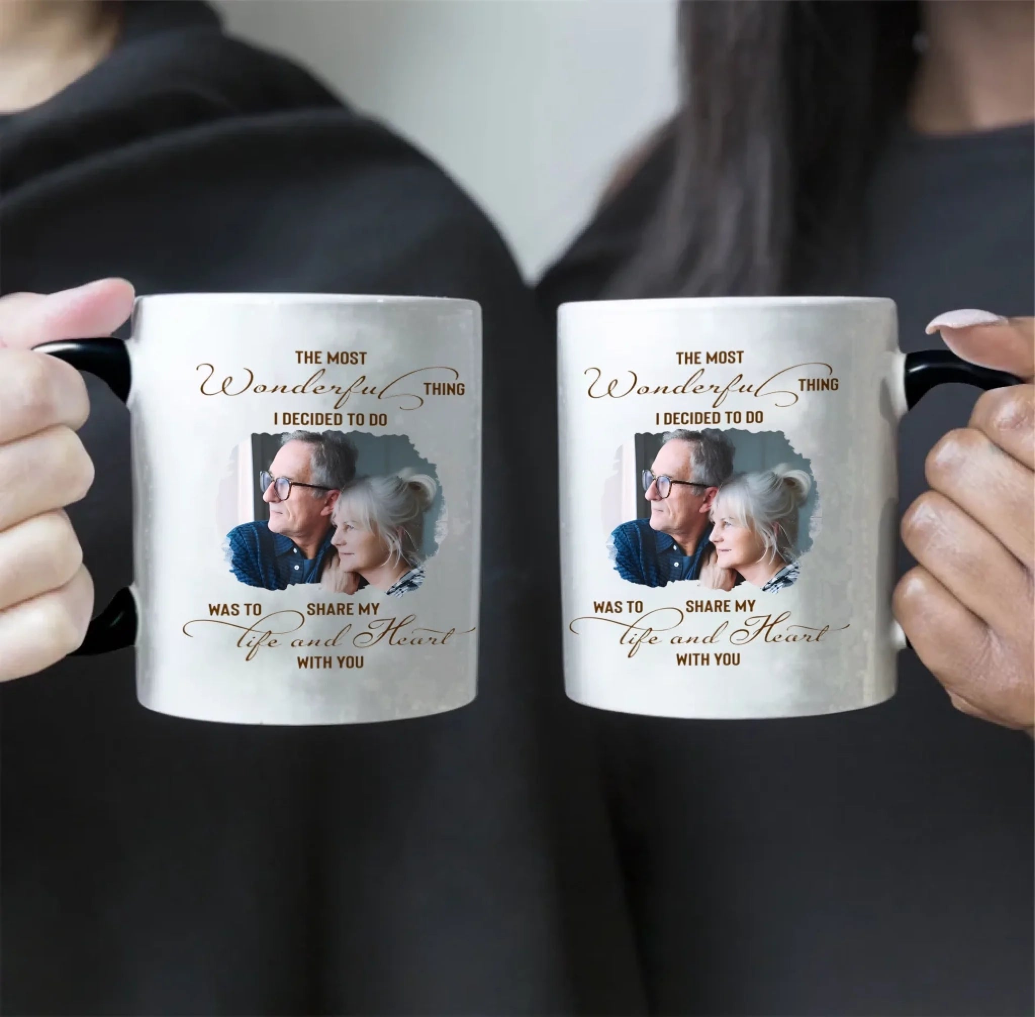 My Life & Heart - Personalized Custom Photo Coffee Mug 736909 - DiyGiftly