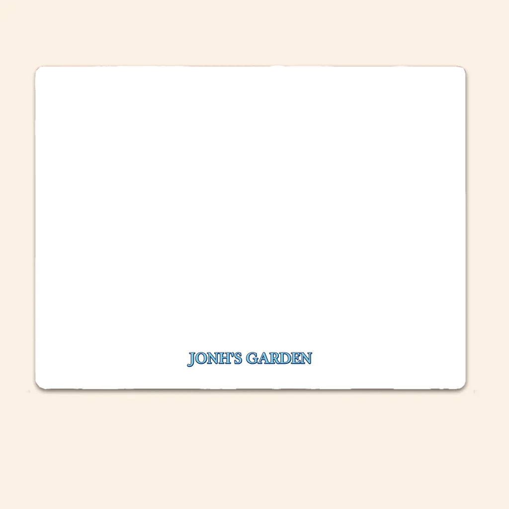 My Little Garden - Personalized Gardening Rectangle Metal Sign 736316 - 736322 - DiyGiftly