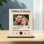 My Love For You - Personalized Custom 2 - Layer Wood Plaque With Flat Base 751933 - 751949 - DiyGiftly