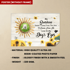 My Only Sunshine - Personalized Dog Poster 740872 - 740873 - DiyGiftly
