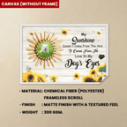 My Only Sunshine - Personalized Dog Poster 740872 - 740873 - DiyGiftly