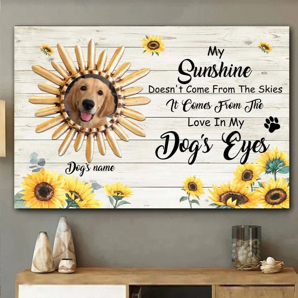 My Only Sunshine - Personalized Dog Poster 740872 - 740873 - DiyGiftly