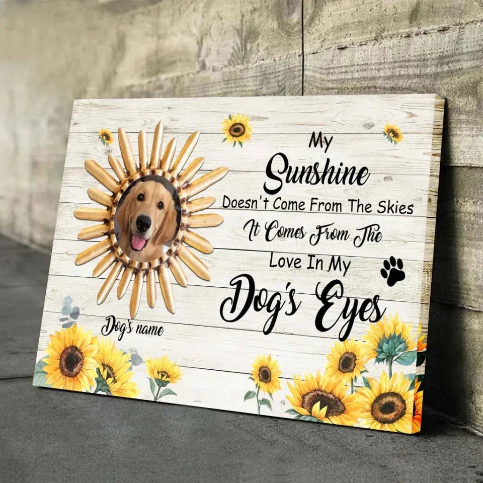 My Only Sunshine - Personalized Dog Poster 740872 - 740873 - DiyGiftly