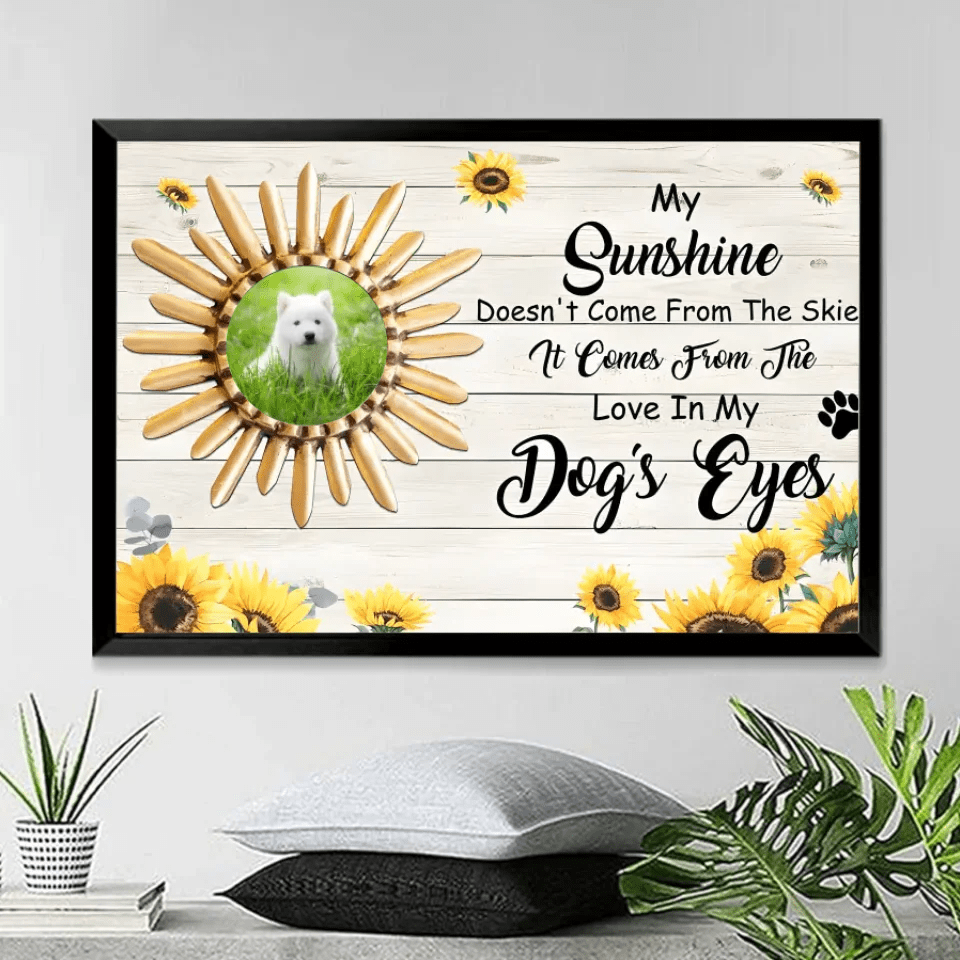 My Only Sunshine - Personalized Dog Poster 740872 - 740873 - DiyGiftly