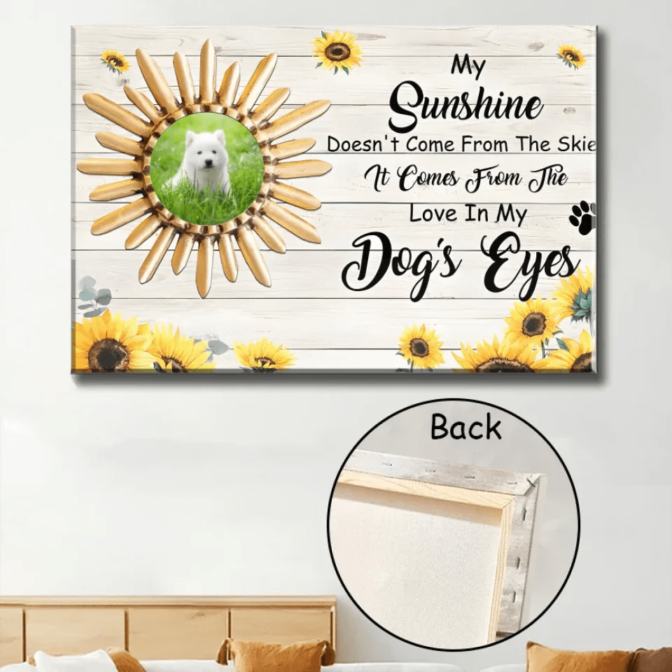 My Only Sunshine - Personalized Dog Poster 740872 - 740873 - DiyGiftly