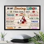 My Sewing Room - Personalized Sewing Canvas And Poster 748490 - 748608 - DiyGiftly