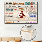My Sewing Room - Personalized Sewing Canvas And Poster 748490 - 748608 - DiyGiftly