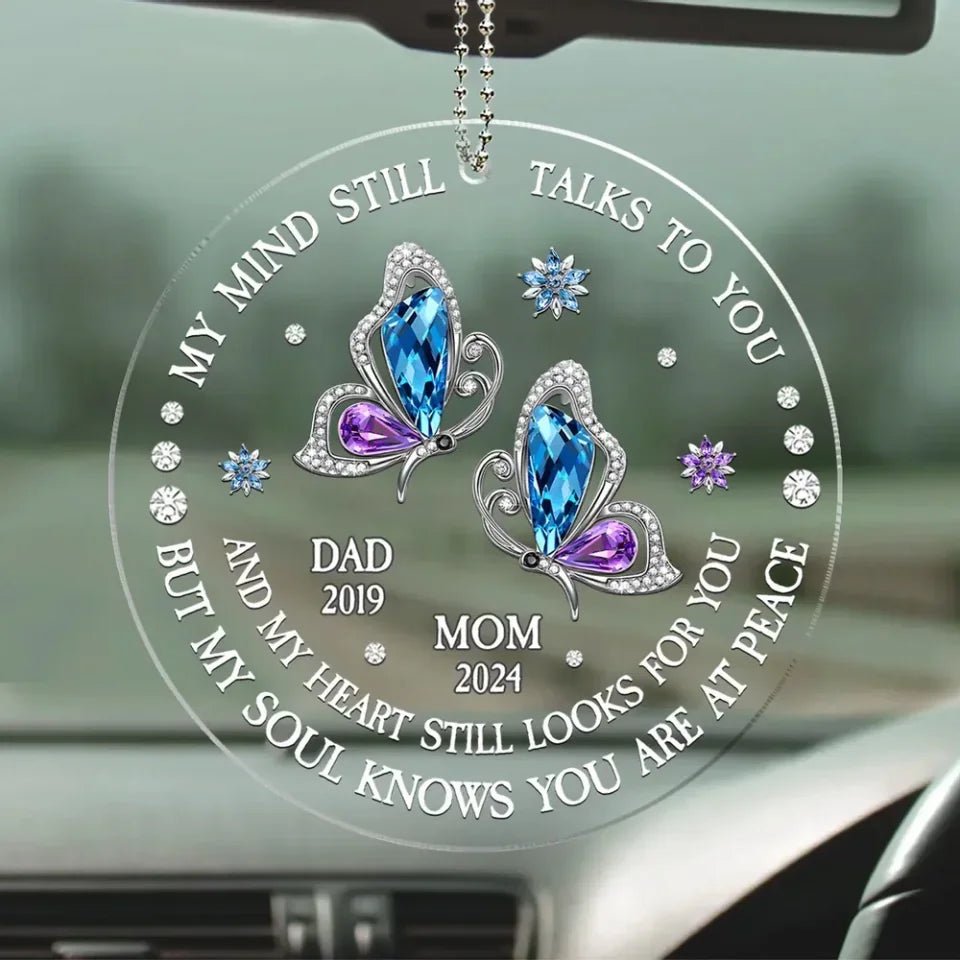 acrylic ornament personalized design remembrance decor