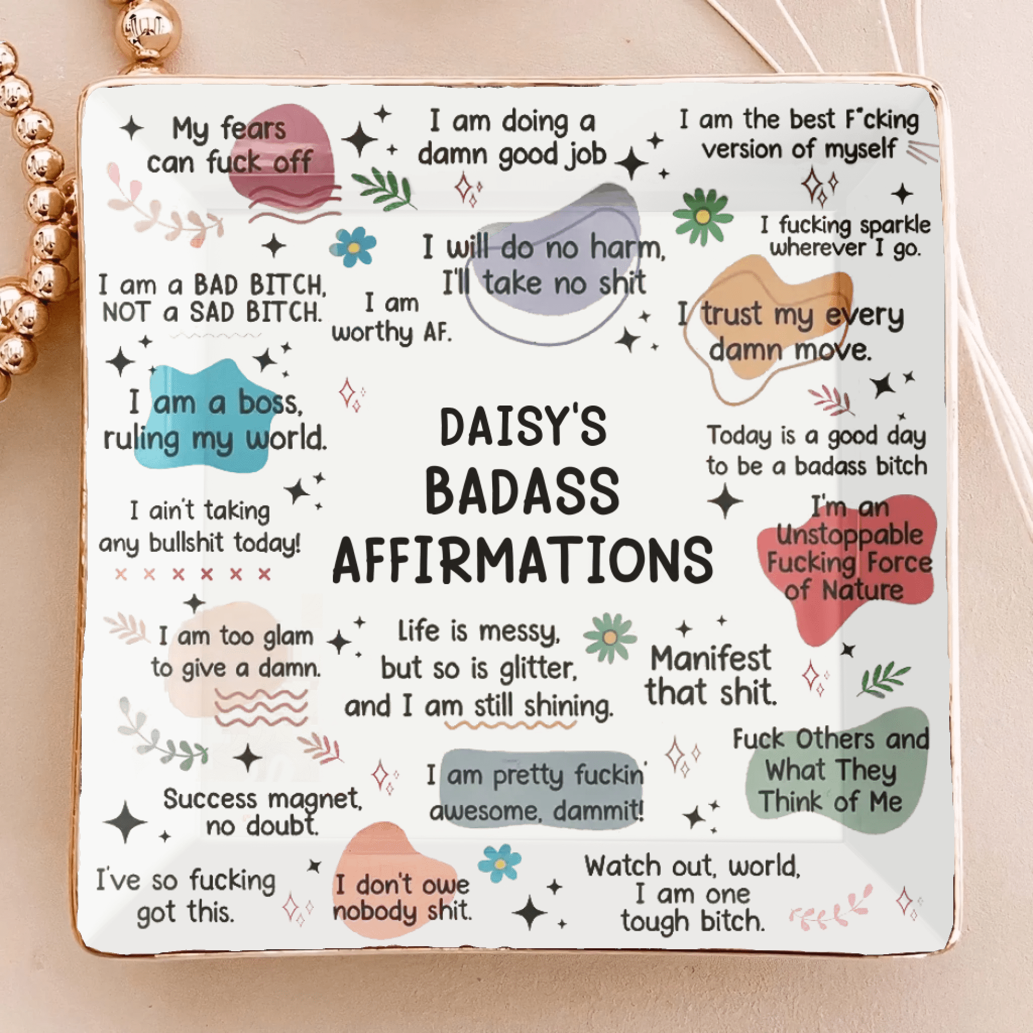 jewelry dish personalized gift for daughter birthday main image