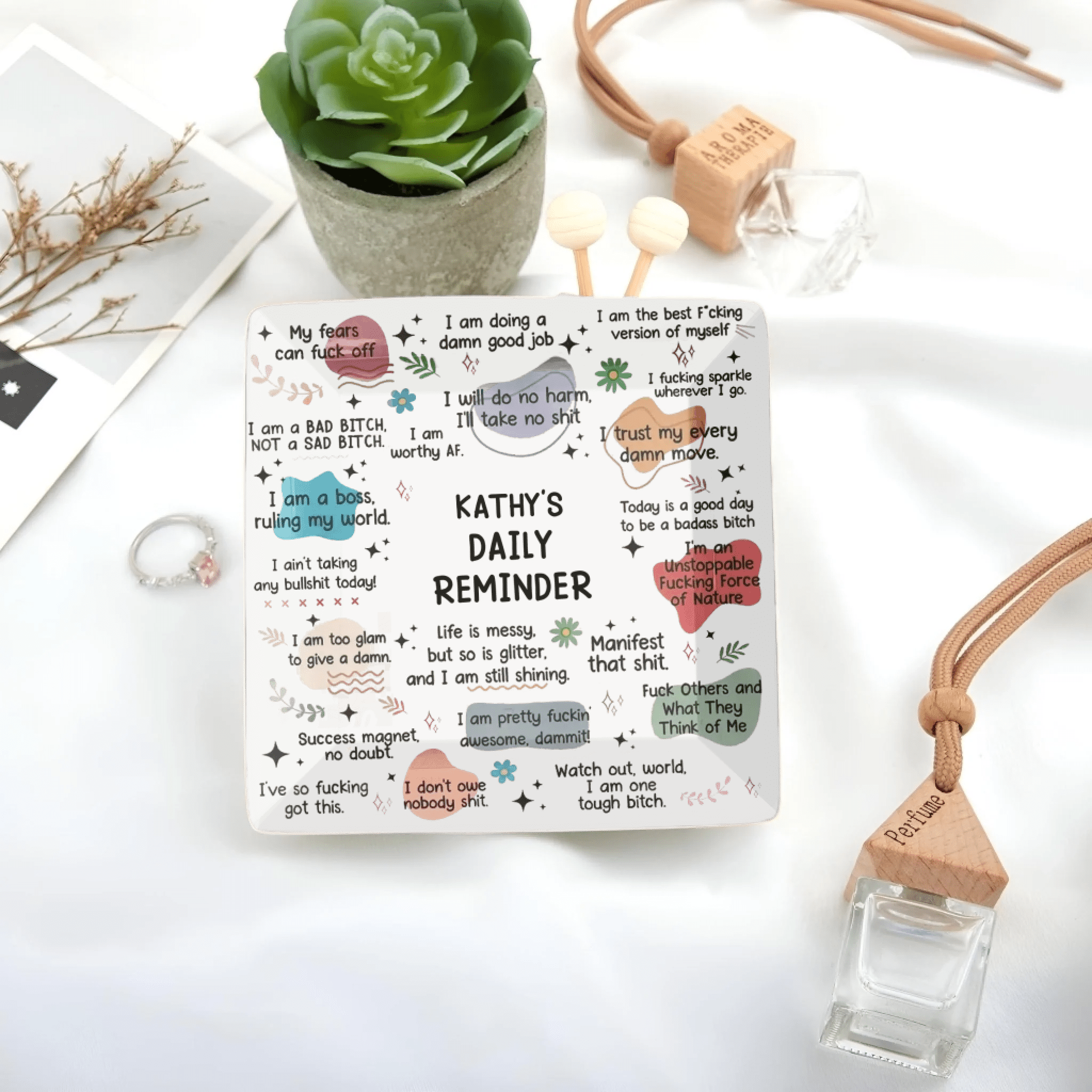 personalized jewelry dish gift for daughter birthday product photo