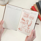 personalized nurse planner notebook custom character design