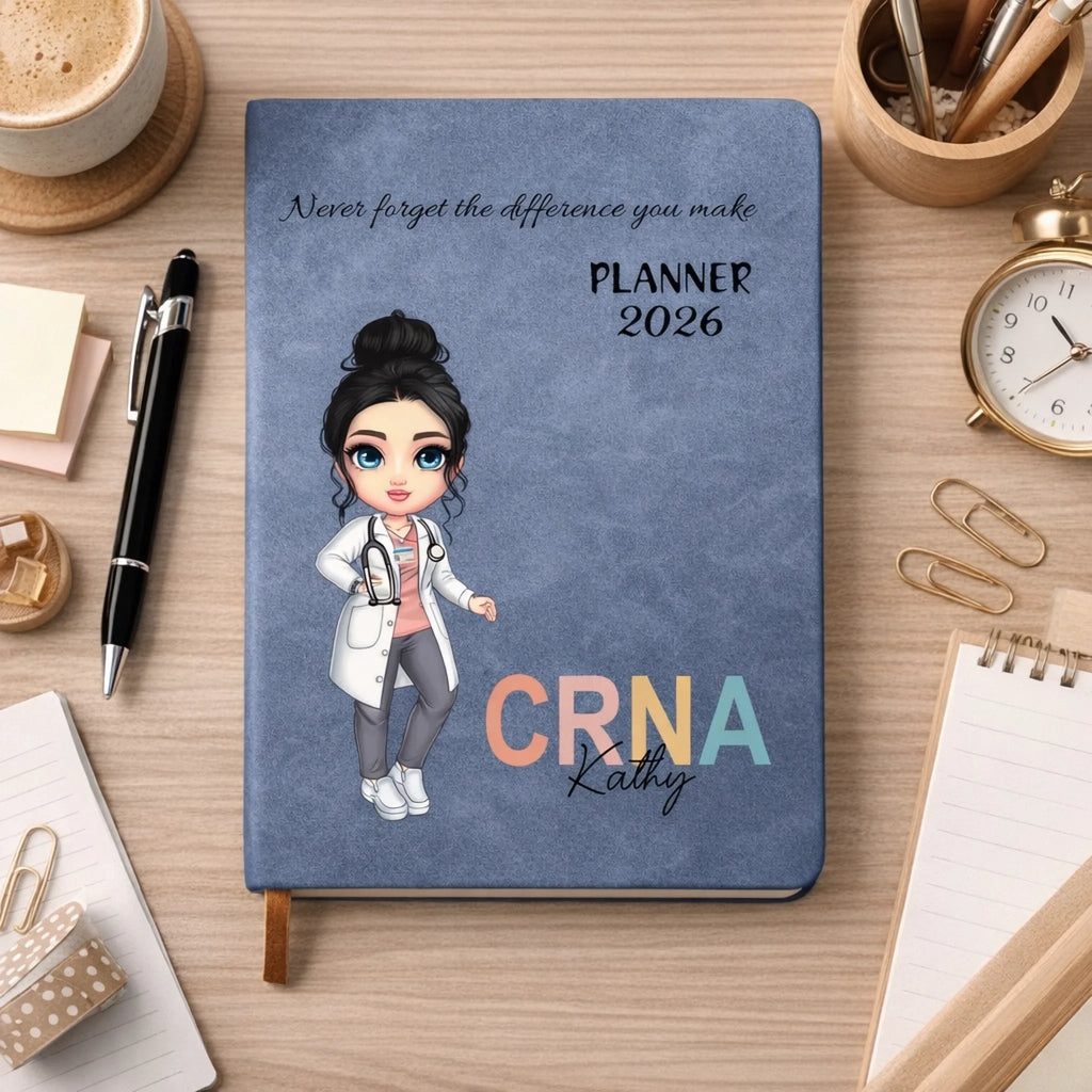 personalized nurse planner notebook for work and study