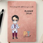 personalized nurse planner notebook daily planning gift
