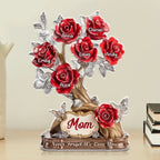 "Never Forget We Love You" - Personalized Acrylic Plaque with Custom Photo & Names for Home Display 1128534 - DiyGiftly