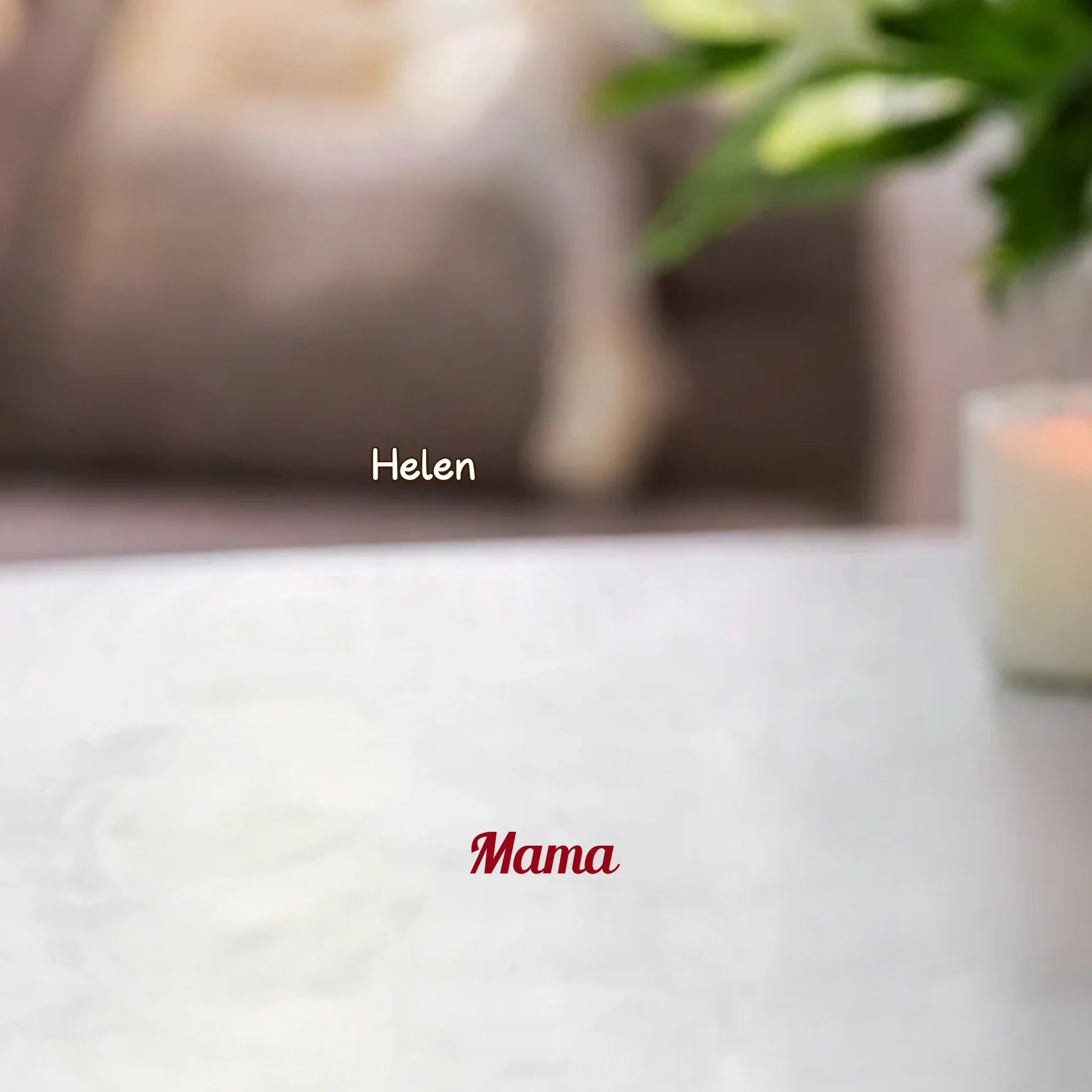 "Never Forget We Love You" - Personalized Acrylic Plaque with Custom Photo & Names for Home Display 1128534 - DiyGiftly