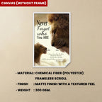 Never Forget Who You Are Father Gift For Son - Family Poster 740826 - 741156 - DiyGiftly