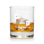 Personalized State Map Couple Design Long Distance Whiskey and Wine Glass Set
