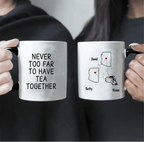red mug personalized design ceramic