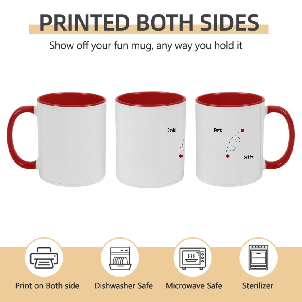 ceramic mug personalized design gift for best friend