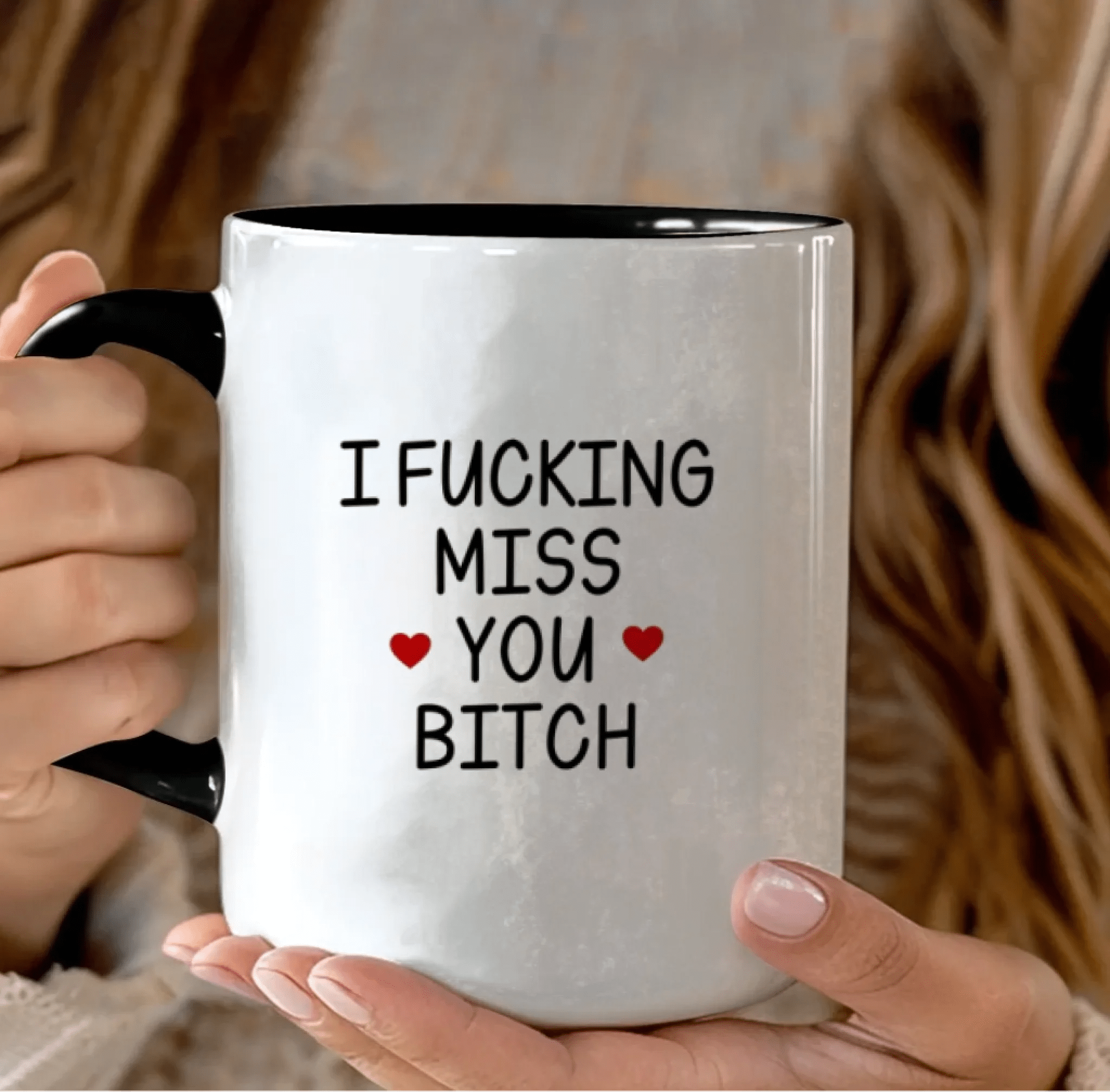 black mug personalized design ceramic