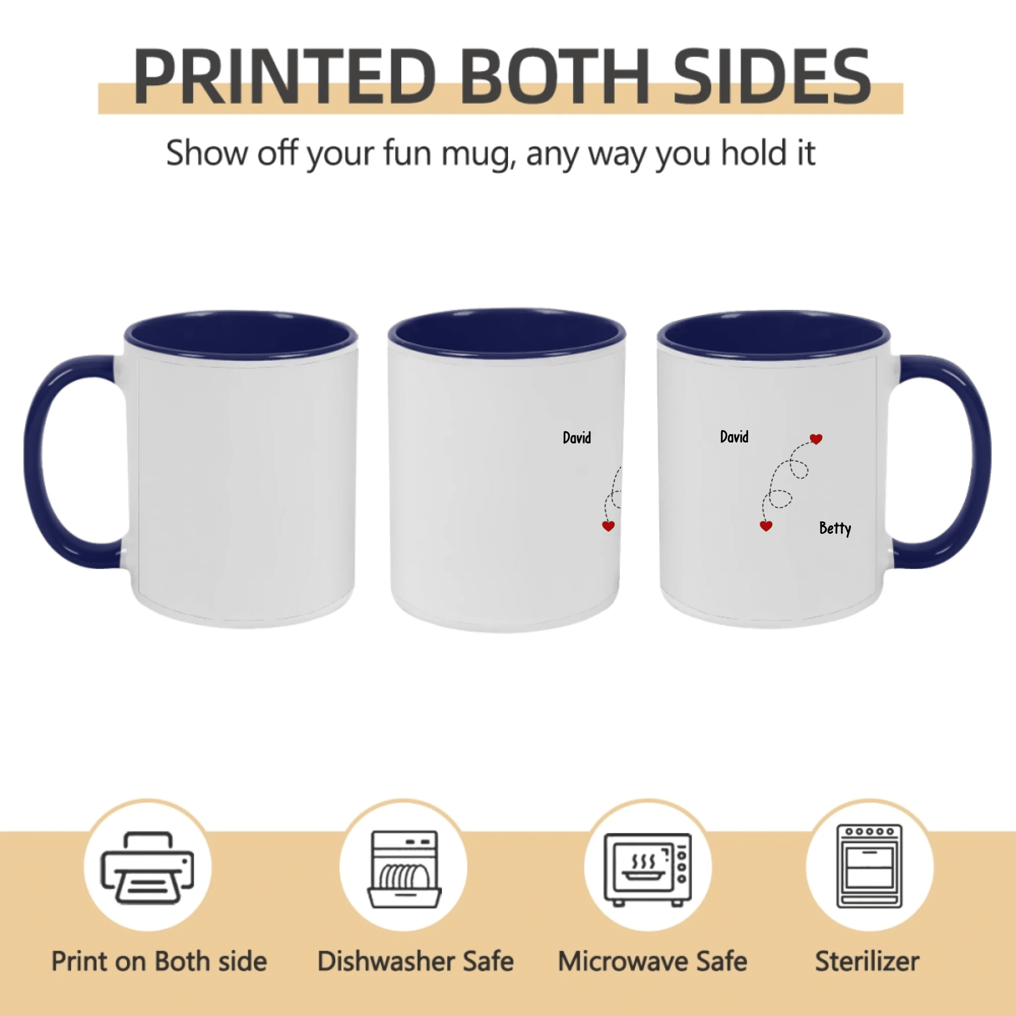 mug gift for best friend personalized design