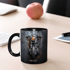 Never Underestimate An Old Man With A Motorcycle - Personalized Biker Accent Mug 746774 - DiyGiftly