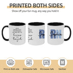 “Never Underestimate the Difference You Make” – Personalized RN Nurse Coffee Mug – Custom Name Minimalist Typography Design – Nurse Appreciation Gift, Thank You Gift for Nurse 1149210 - DiyGiftly