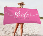 NEW Style - Gold Bride, Mr or Mrs Beach Personalized Beach Towels, Honeymoon Gift, His and Hers Newlywed Gift, Personalized Wedding Gift 55902208 - DiyGiftly