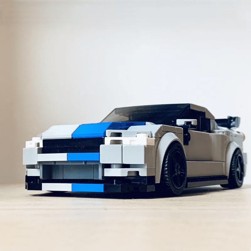 Nissan Skyline GT - R R34 Z - Tune Creative Vehicle Racing Car Building Blocks Construction Toy Brick Figures Gift for Car Lover - DiyGiftly