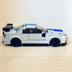 Nissan Skyline GT - R R34 Z - Tune Creative Vehicle Racing Car Building Blocks Construction Toy Brick Figures Gift for Car Lover - DiyGiftly