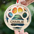 suncatcher ornament personalized design loss of dog gift window hanging keepsake design preview