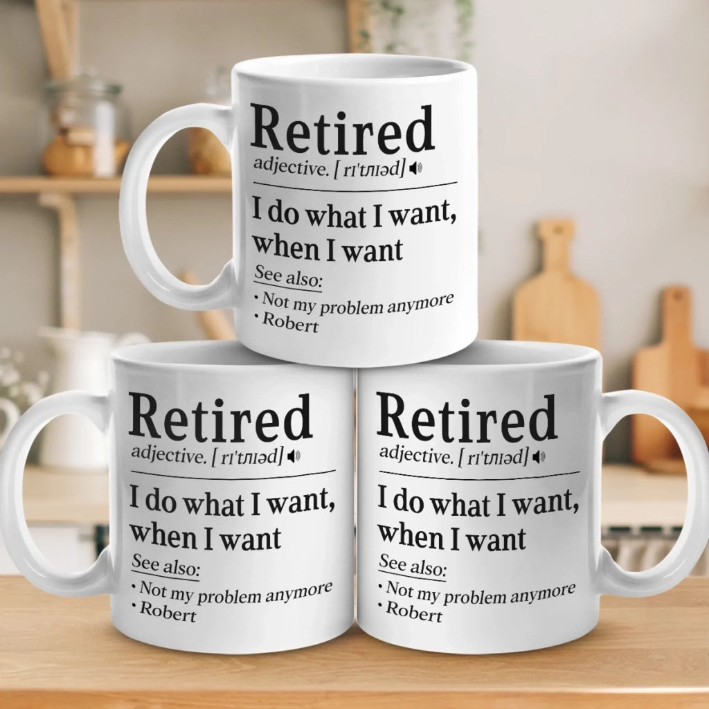 Not My Problem Anymore - Coworker Personalized Custom Mug - Appreciation, Retirement Gift For Coworkers, Work Friends, Colleagues 43774720 - DiyGiftly