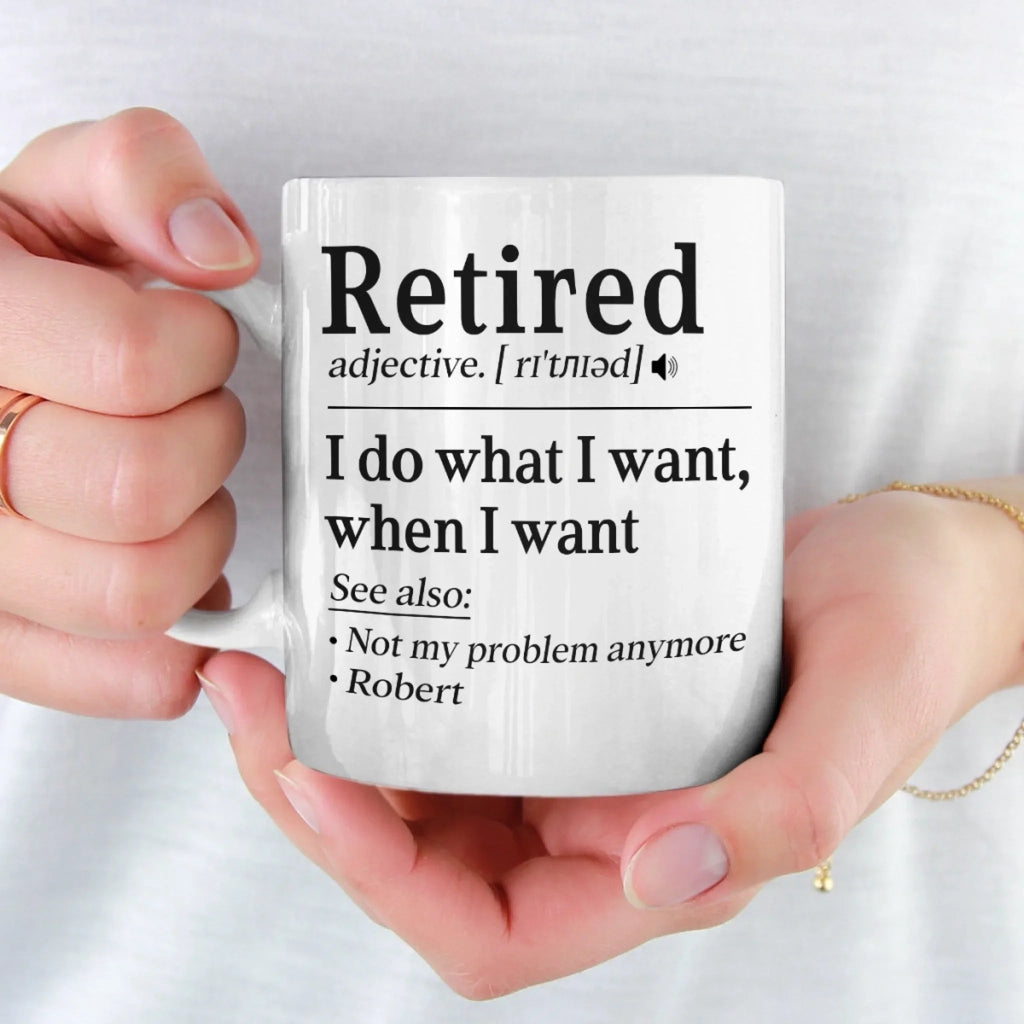 Not My Problem Anymore - Coworker Personalized Custom Mug - Appreciation, Retirement Gift For Coworkers, Work Friends, Colleagues 43774720 - DiyGiftly