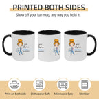 “Nurse in Progress” – Personalized Future Nurse Coffee Mug – Custom Name Cute Nurse Girl Loading Design – Funny Nursing Student Gift, Graduation Gift for Nursing Student 1149381 - DiyGiftly