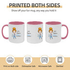 “Nurse in Progress” – Personalized Future Nurse Coffee Mug – Custom Name Cute Nurse Girl Loading Design – Funny Nursing Student Gift, Graduation Gift for Nursing Student 1149381 - DiyGiftly