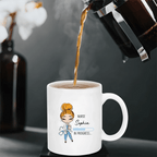“Nurse in Progress” – Personalized Future Nurse Coffee Mug – Custom Name Cute Nurse Girl Loading Design – Funny Nursing Student Gift, Graduation Gift for Nursing Student 1149381 - DiyGiftly