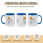“Nurse in Progress” – Personalized Future Nurse Coffee Mug – Custom Name Cute Nurse Girl Loading Design – Funny Nursing Student Gift, Graduation Gift for Nursing Student 1149381 - DiyGiftly