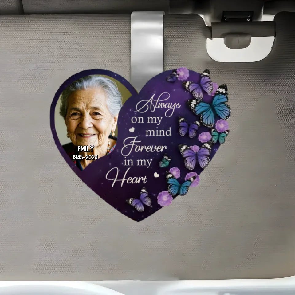 personalized photo with name decoration wooden comfort on the road