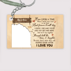 Once Upon A Time - Personalized Custom Photo Keychain 733593 - DiyGiftly
