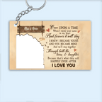 Once Upon A Time - Personalized Custom Photo Keychain 733593 - DiyGiftly