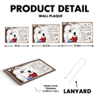 One Love, One Heart, One Destiny - Couple Personalized Custom Wooden Plaquet - Christmas Gift For Husband Wife, Anniversary 728778 - DiyGiftly