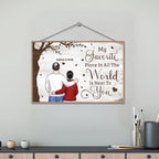 One Love, One Heart, One Destiny - Couple Personalized Custom Wooden Plaquet - Christmas Gift For Husband Wife, Anniversary 728778 - DiyGiftly