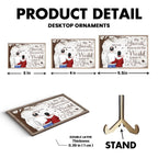 One Love, One Heart, One Destiny - Couple Personalized Custom Wooden Plaquet - Christmas Gift For Husband Wife, Anniversary 728778 - DiyGiftly