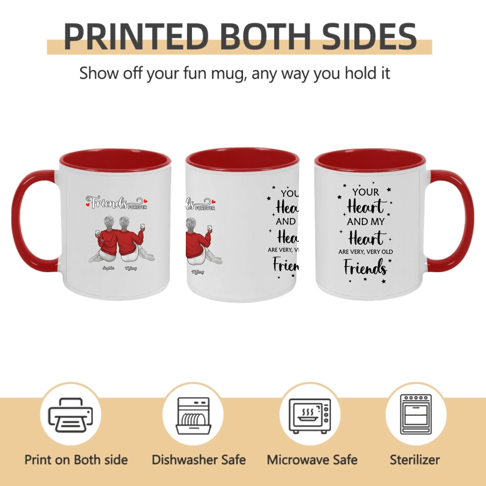 personalized design mug ceramic