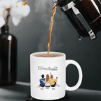 white mug personalized design ceramic