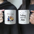 sky blue mug personalized design ceramic