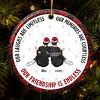 Our Friendship Is Endless - Personalized Friends Ornament 688540 - DiyGiftly