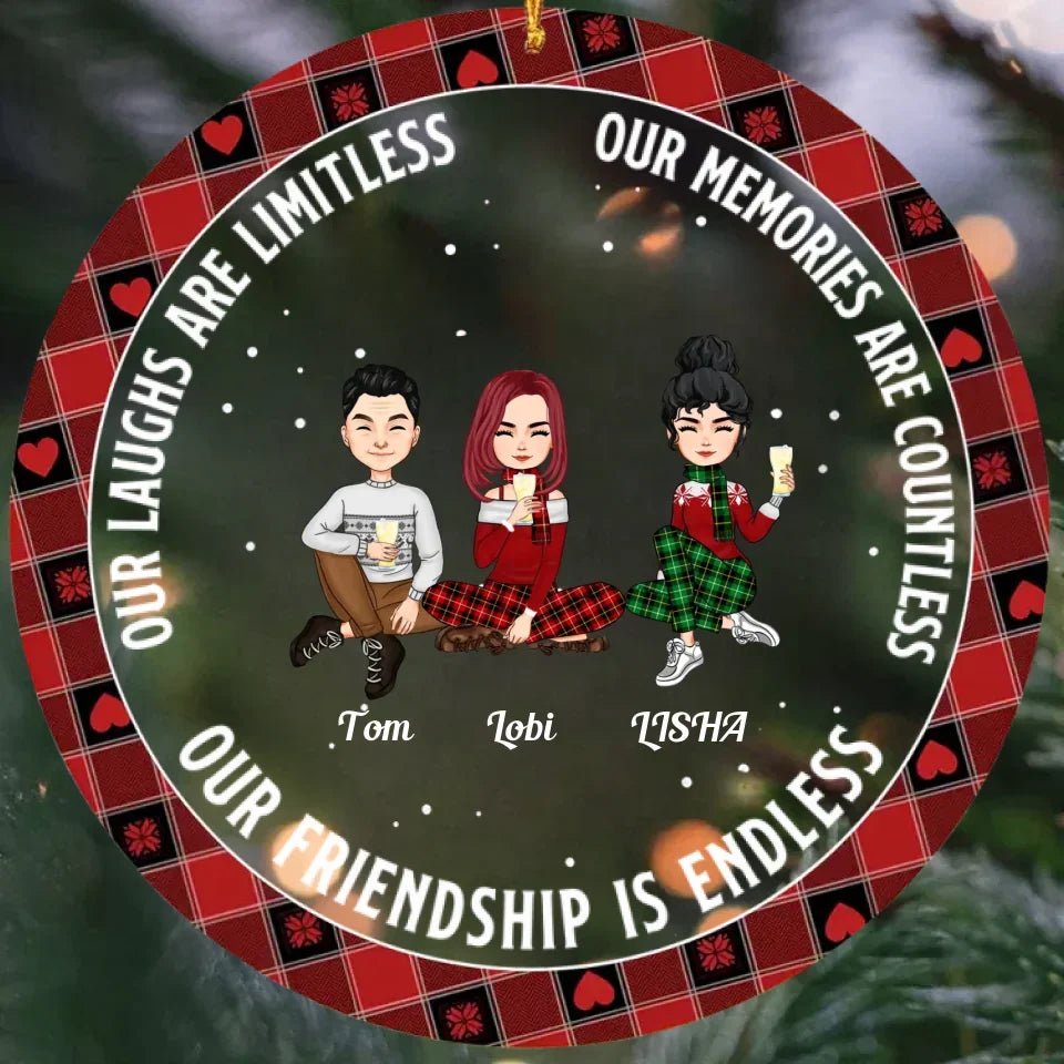 acrylic ornament gift for best friend