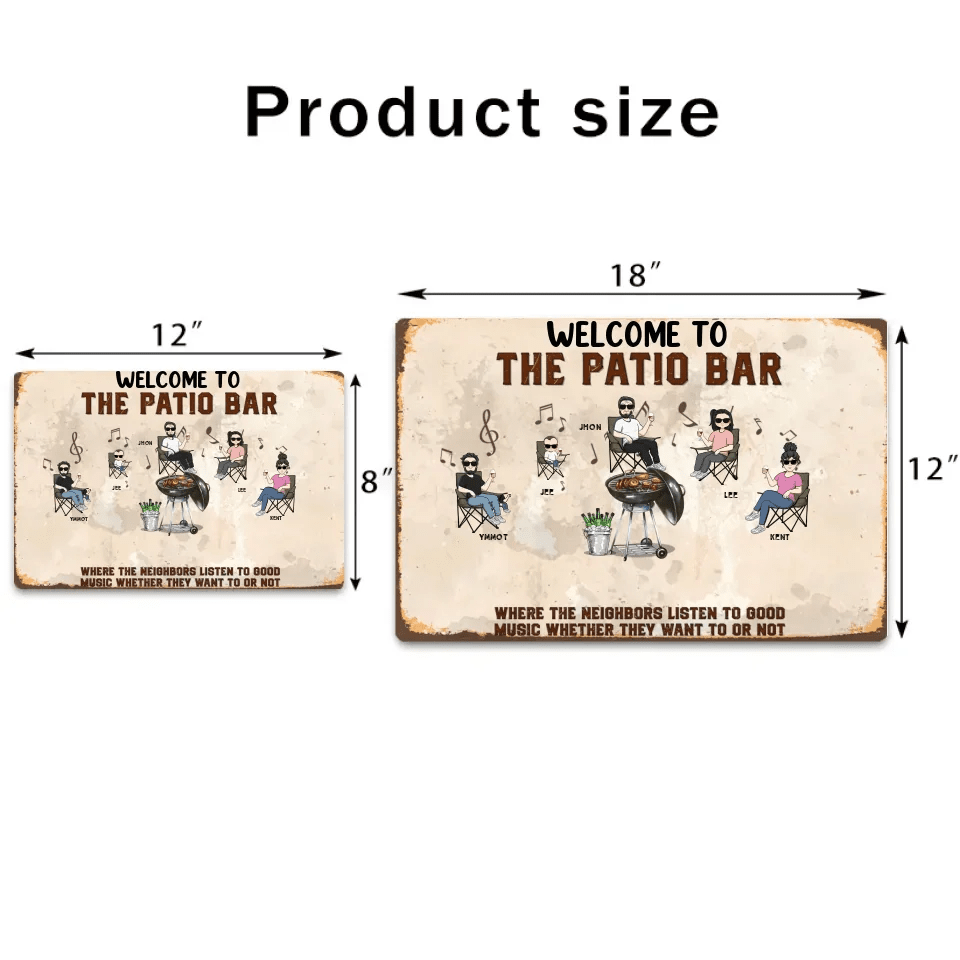 Our Shitshow Alcohol And Dog Treats - Personalized Metal Sign 716722 - DiyGiftly