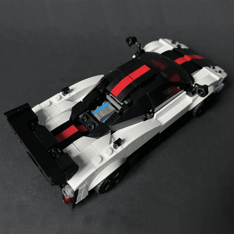 Pagani Zonda Cinque Creative Vehicle Racing Car Building Blocks Construction Toy Brick Figures Gift for Car Lover - DiyGiftly